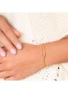 Bracelet " Hypnos " Argent 925 doré