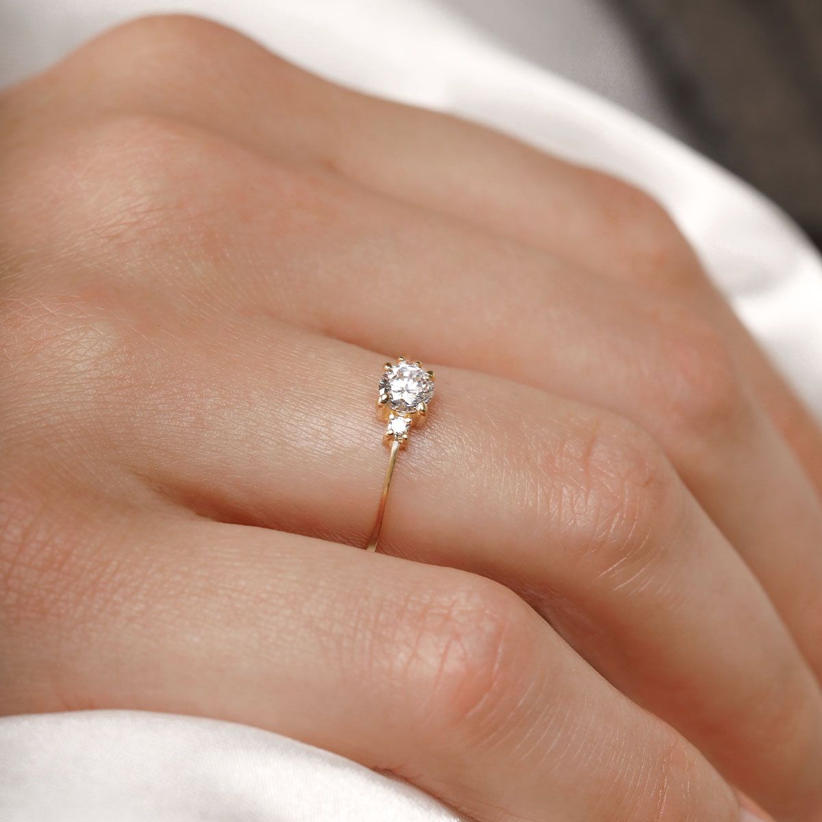 Bague "Intuition" Or jaune Bague "Âme" Or jaune