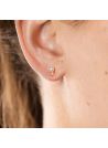 Boucles d'oreilles Or Jauneet Perle