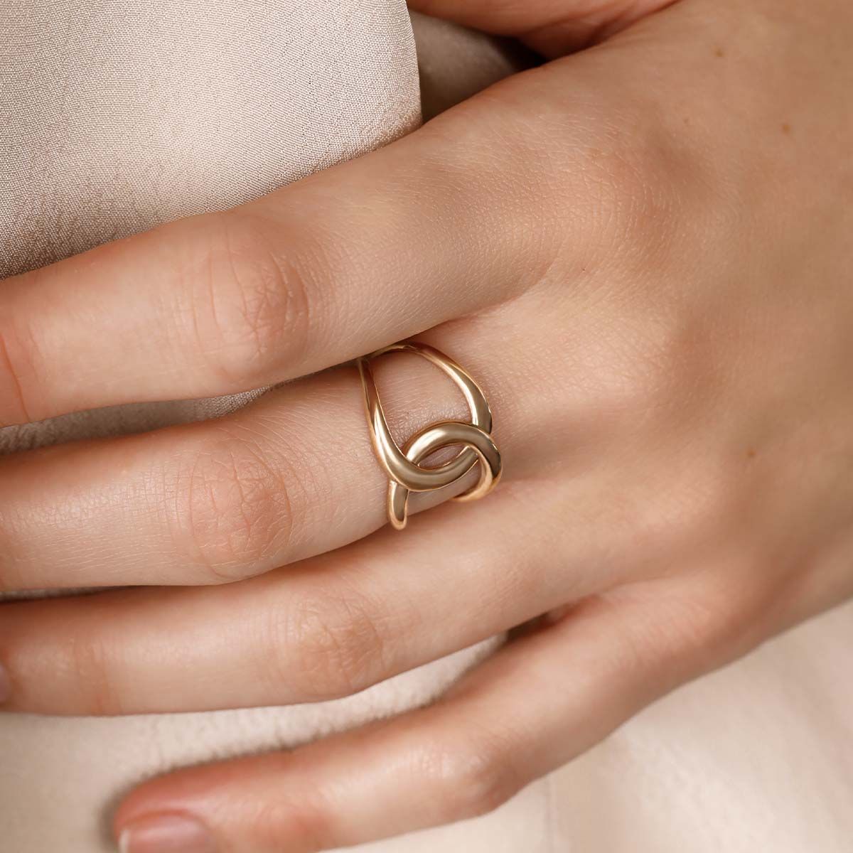 Bague "Ma racine" Or Jaune Bague "Ombrage" Or jaune