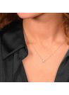 Collier Or Blanc et Diamant