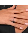 Bague Alliance "Eternelle Tor" Or blanc et Diamants