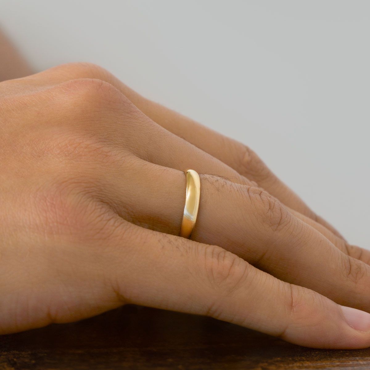 Alliance Homme "La mienne" Or jaune Alliance Homme "La mienne" Or jaune