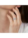 Bague Alliance "Le mien" Or blanc