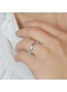 Bague Alliance "La mienne" Or blanc