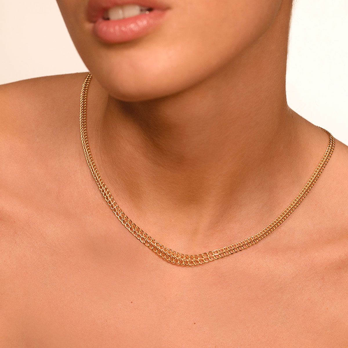Collier Or Jaune Collier "Amour" Or jaune