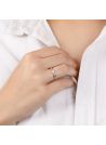 Bague "La Promise" Or jaune et Diamants