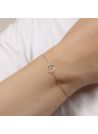 Bracelet Or Blanc et Diamant