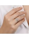 Bague "Kudat" Or jaune et Diamants