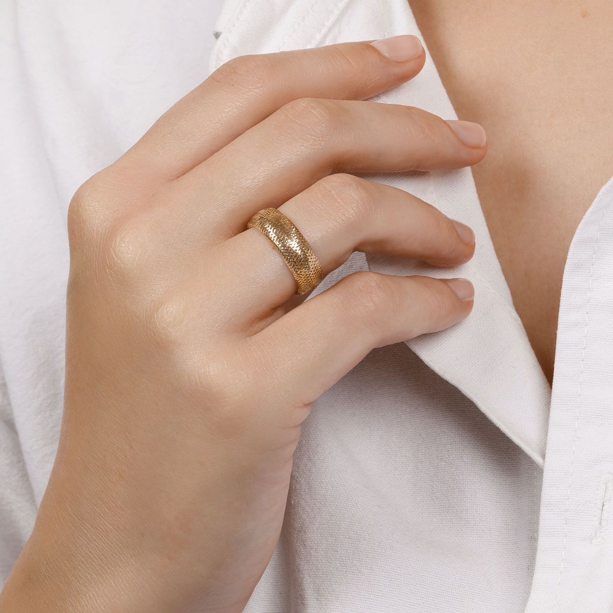Bague "Vœu Intemporel" Or jaune Bague "Vœu Intemporel" Or jaune