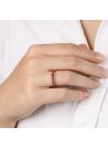 Bague "Bran" Or, Rubis et Diamants 