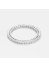Bague "Admirée" Or blanc et Diamant