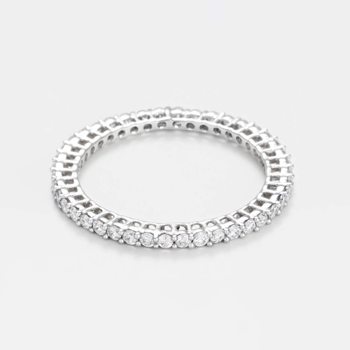 Bague "Admirée" Or blanc et Diamant