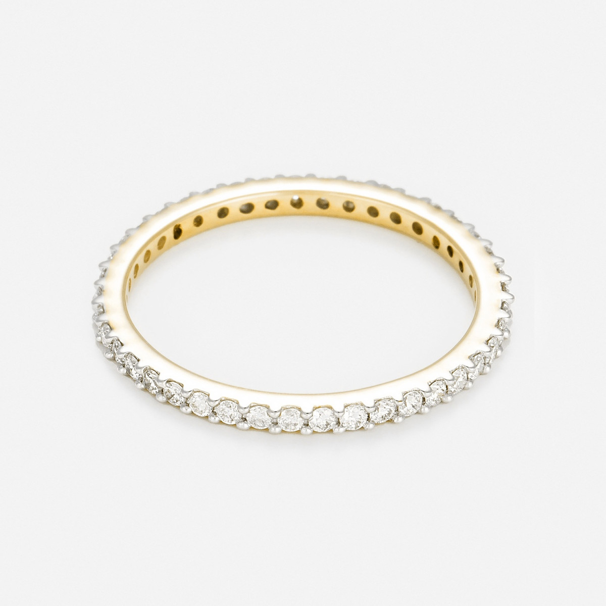Bague "Adoration Divine" Or jaune et Diamant