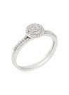 Bague "Adoration Sublime" Or blanc et Diamant