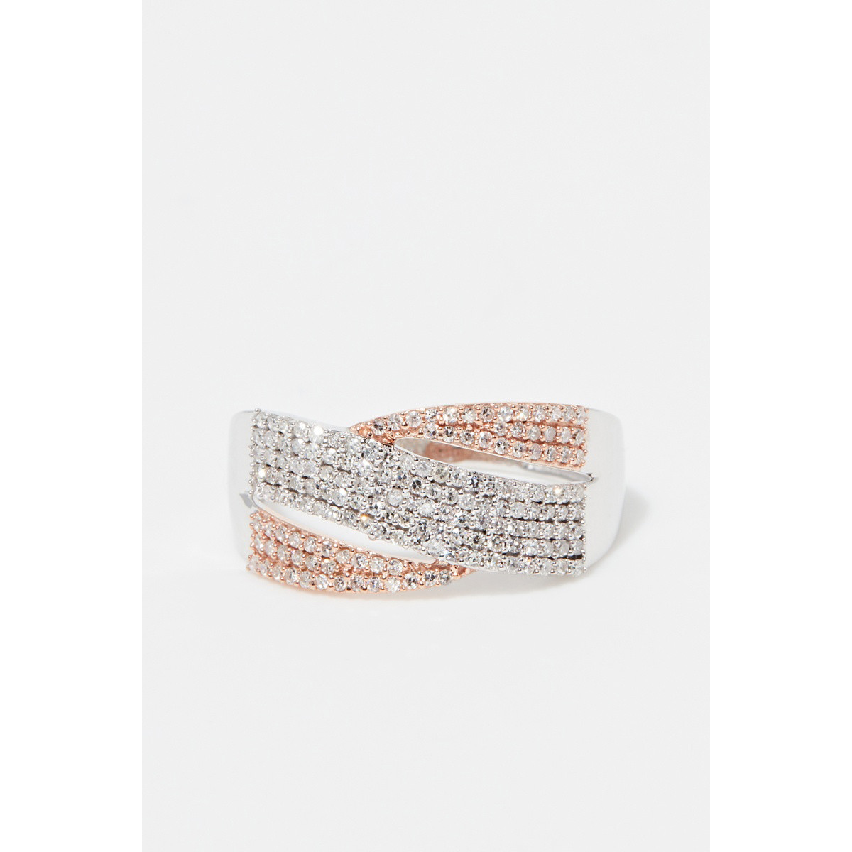 Bague "Admirée" Or bicolore et Diamant Bague "Admirée" Or bicolore et Diamant