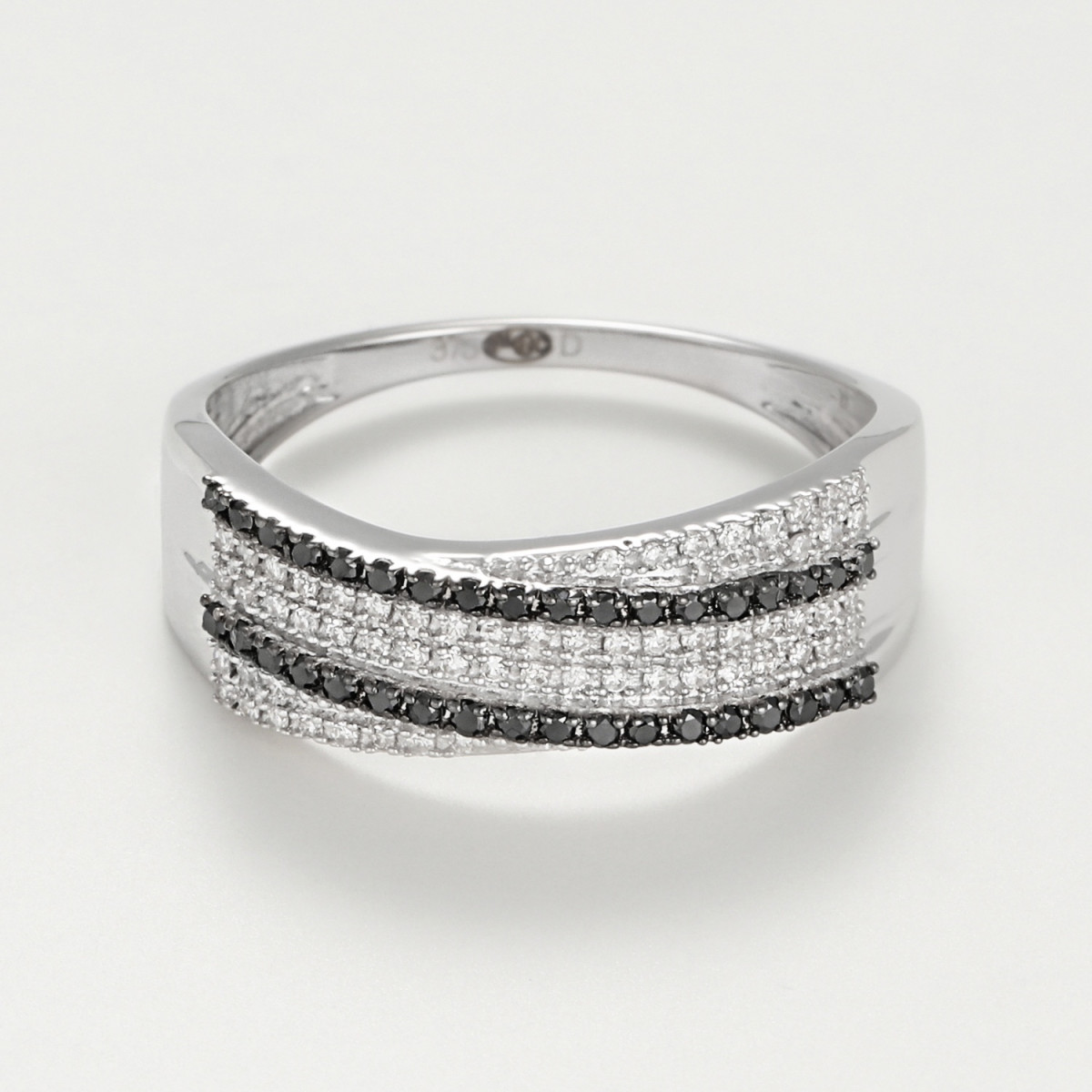 Bague "Amour Puissant" Or blanc et Diamants Bague "Amour Puissant" Or blanc et Diamants