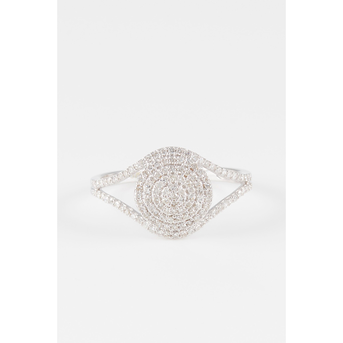 Bague "Apollon Envoûtant" Or blanc et Diamants