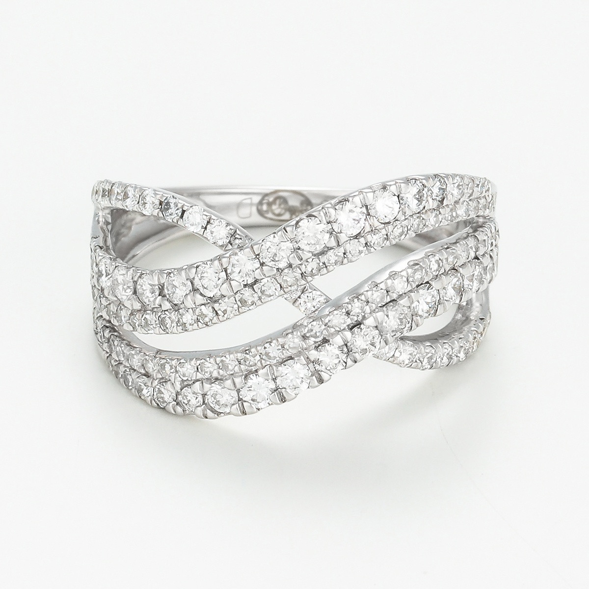 Bague "Apollon Exquis" Or blanc et Diamant