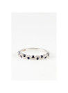Bague "Apollon Lumineux" Or blanc et Saphir