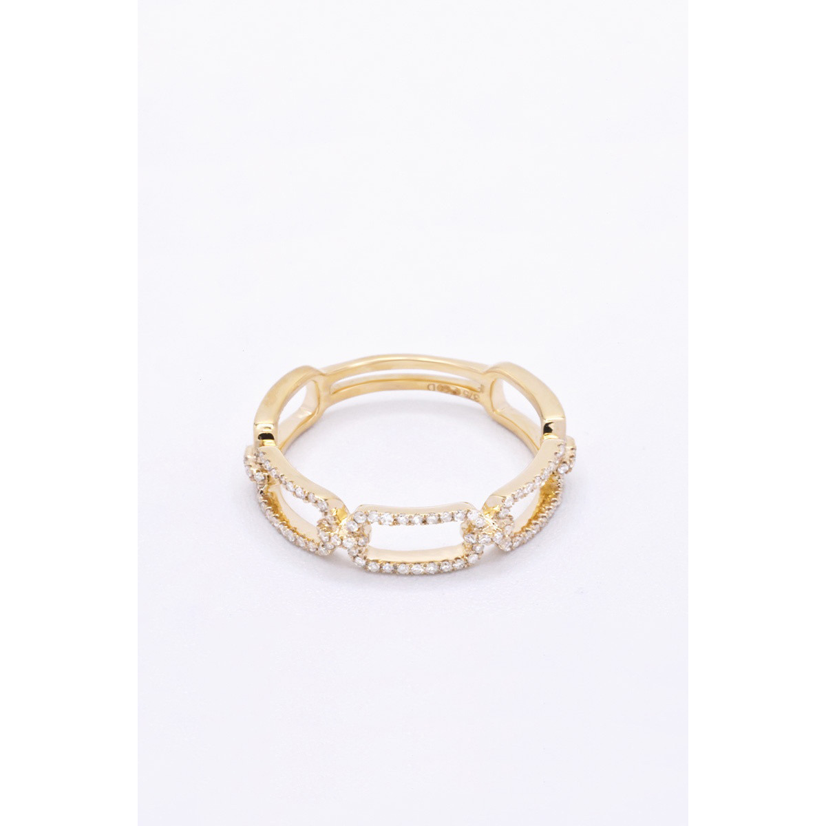 Bague "Ardeur Sacrée" Or jaune et Diamant