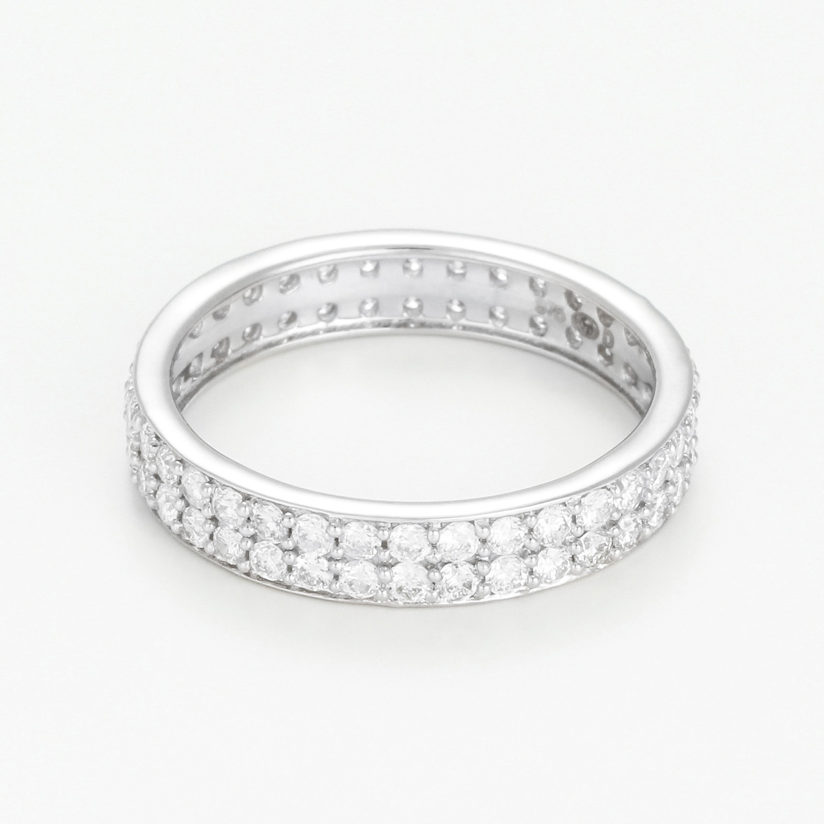 Bague "Ariane Éblouissante" Or blanc et Diamant