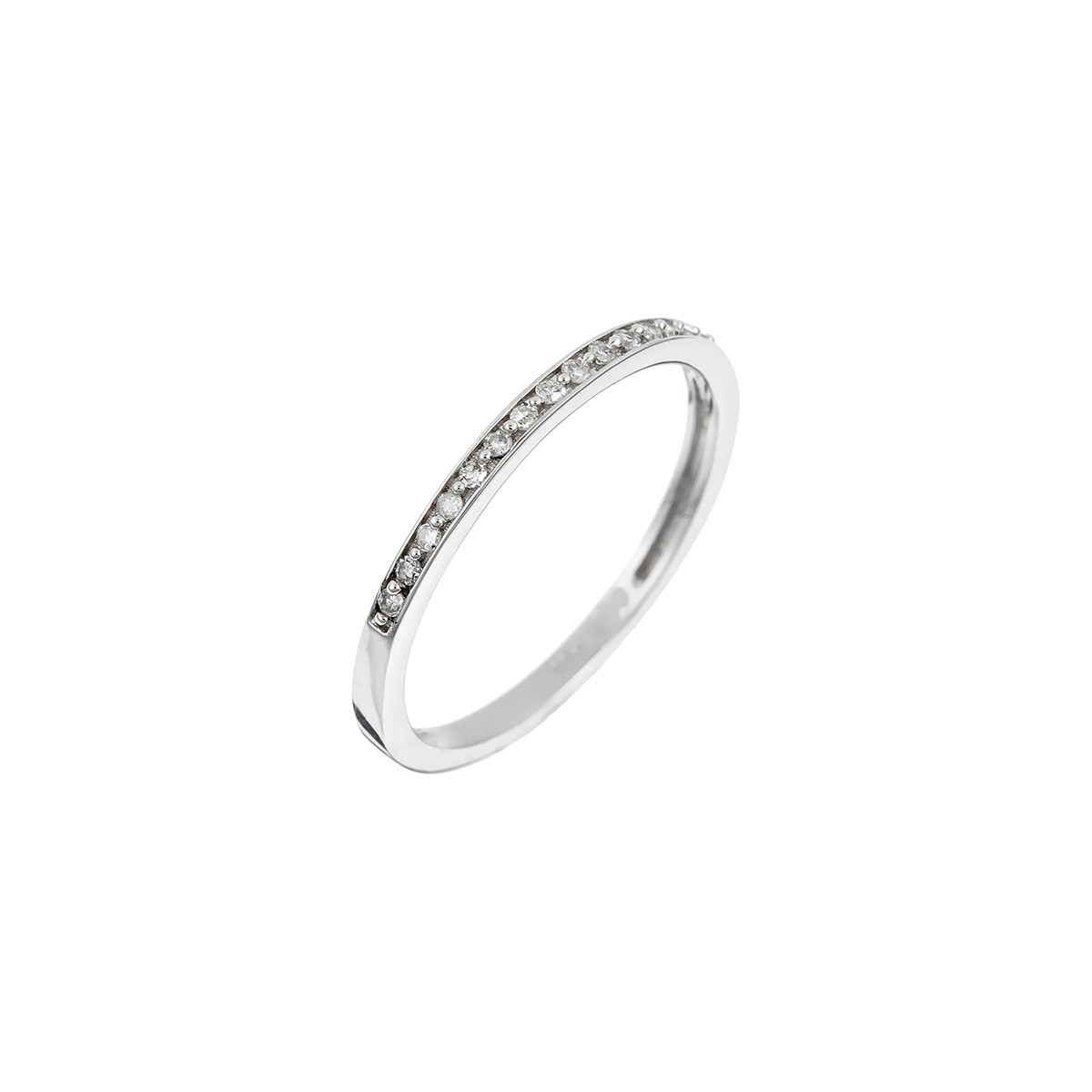 Bague "Aurore Mystérieuse" Or blanc et Diamant