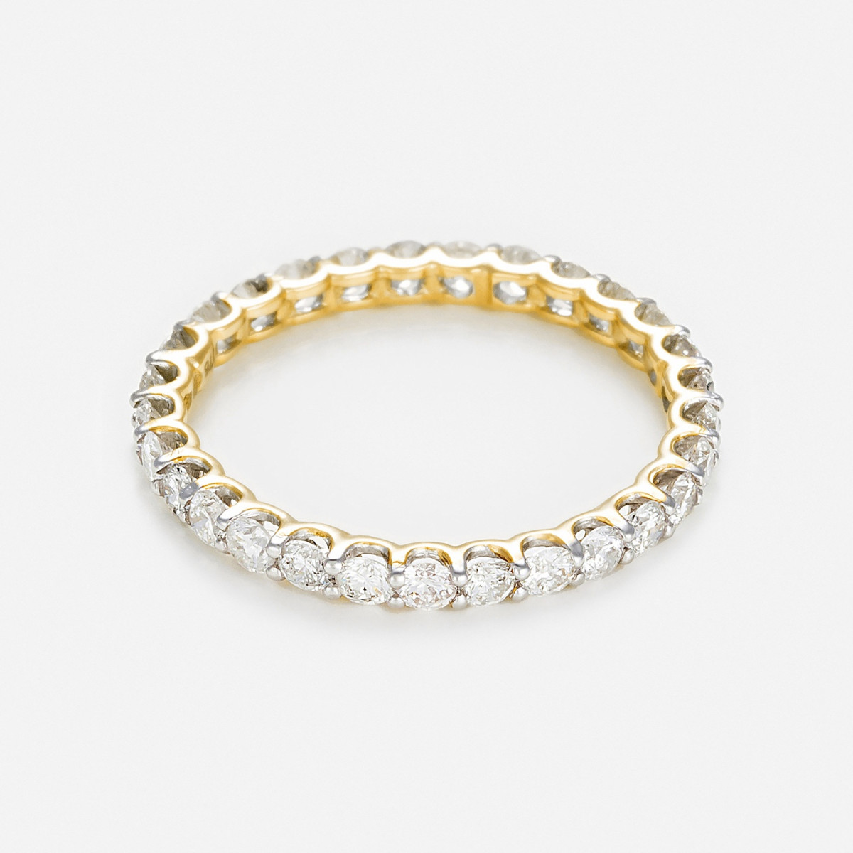 Bague "Avenante" Or jaune et Diamant