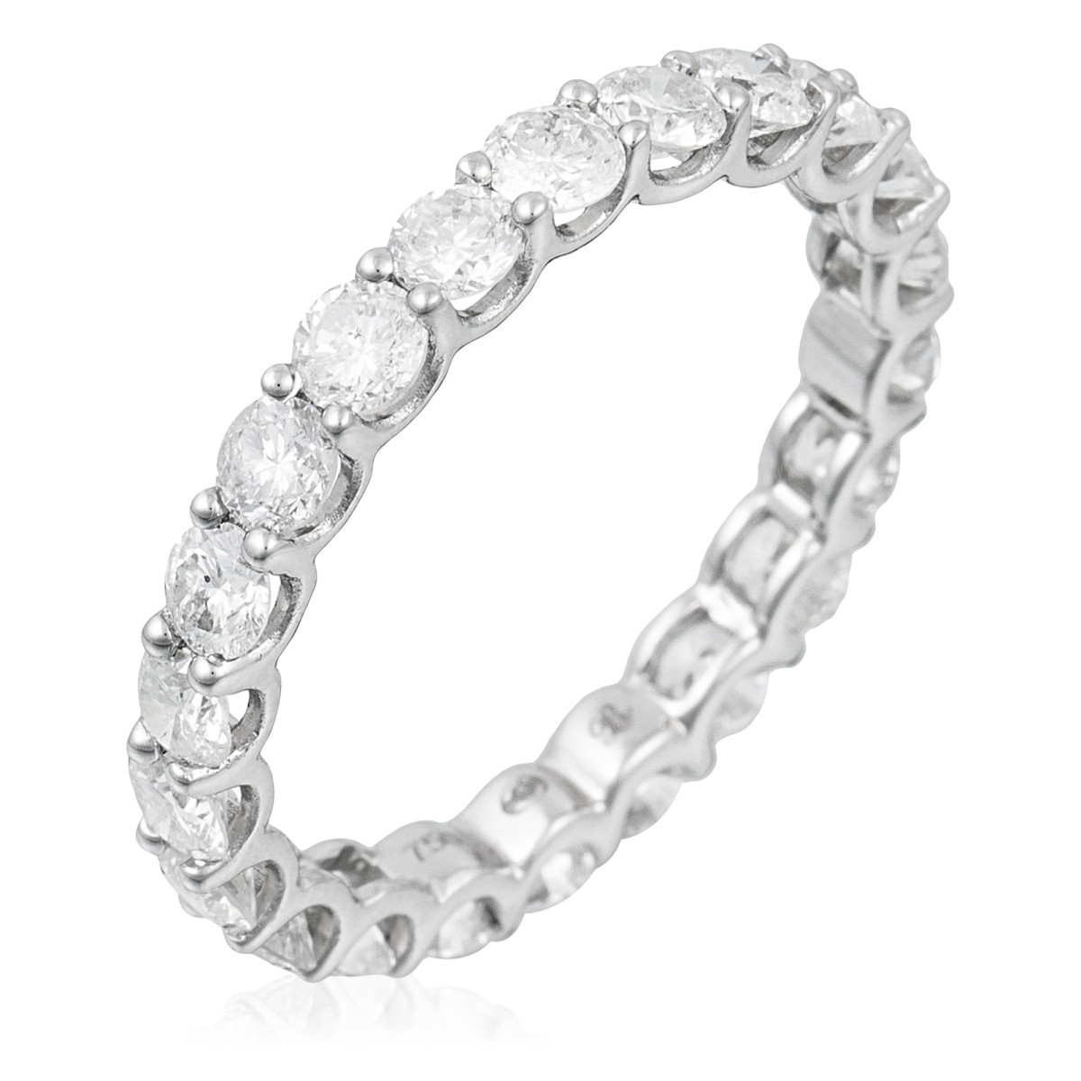 Bague "Aventureuse" Or blanc et Diamant Bague "Aventureuse" Or blanc et Diamant