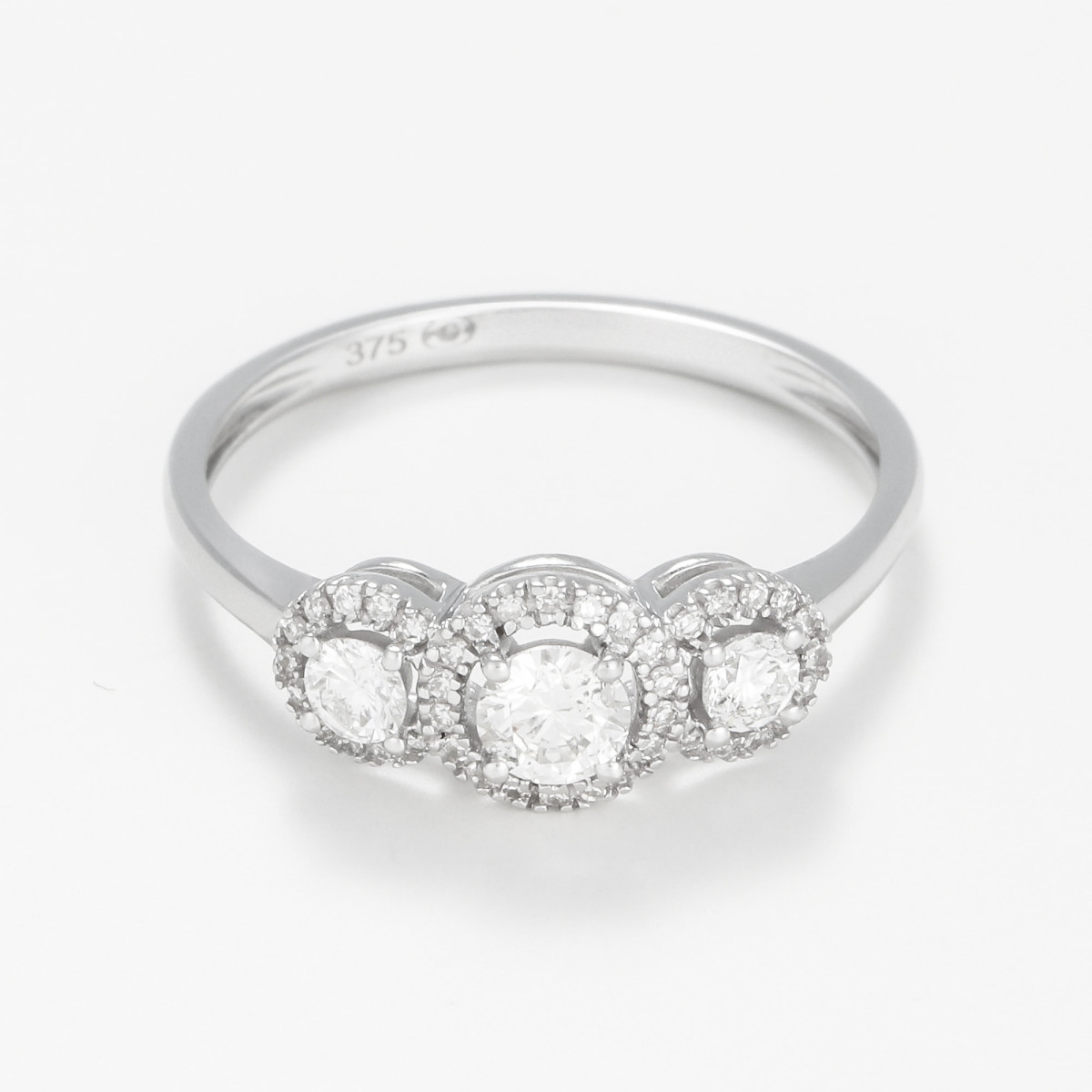Bague "Béguin Enchanté" Or blanc et Diamant