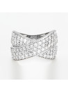Bague "Béguin Lumineux" Or blanc et Diamant
