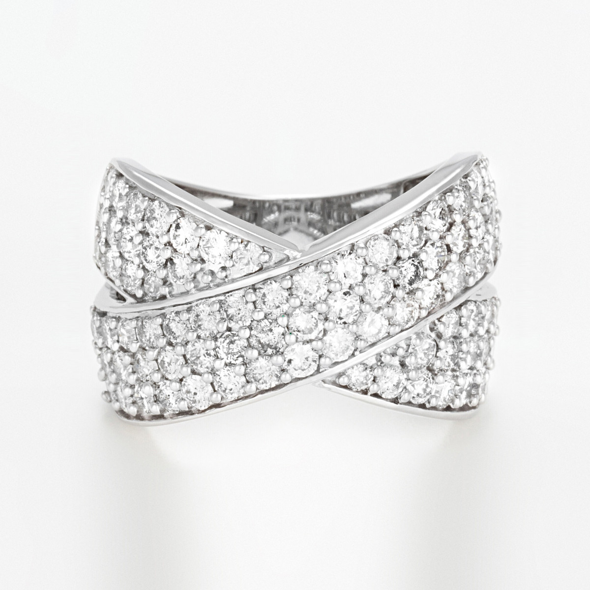 Bague "Béguin Lumineux" Or blanc et Diamant Bague "Béguin Lumineux" Or blanc et Diamant