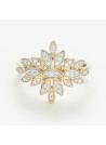 Bague "Bienvenue" Or jaune et Diamant