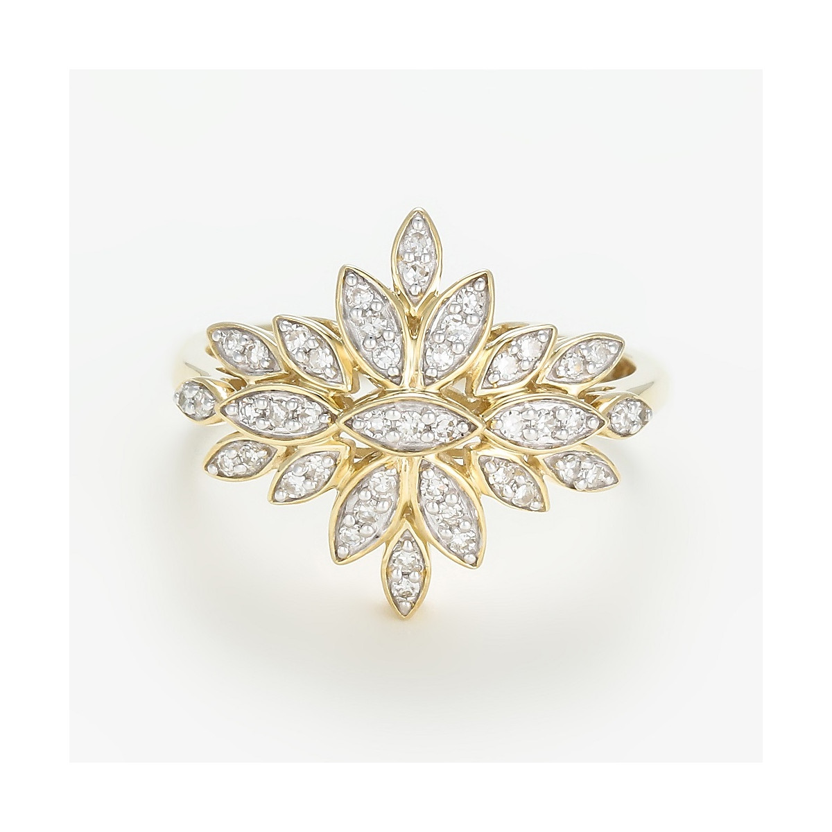 Bague "Bienvenue" Or jaune et Diamant Bague "Bienvenue" Or jaune et Diamant