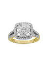 Bague "Bouleversante" Or blanc et Diamant