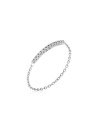 Bague "Bruissante" Or blanc et Diamant