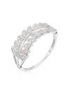 Bague "Calme" Or blanc et Diamant