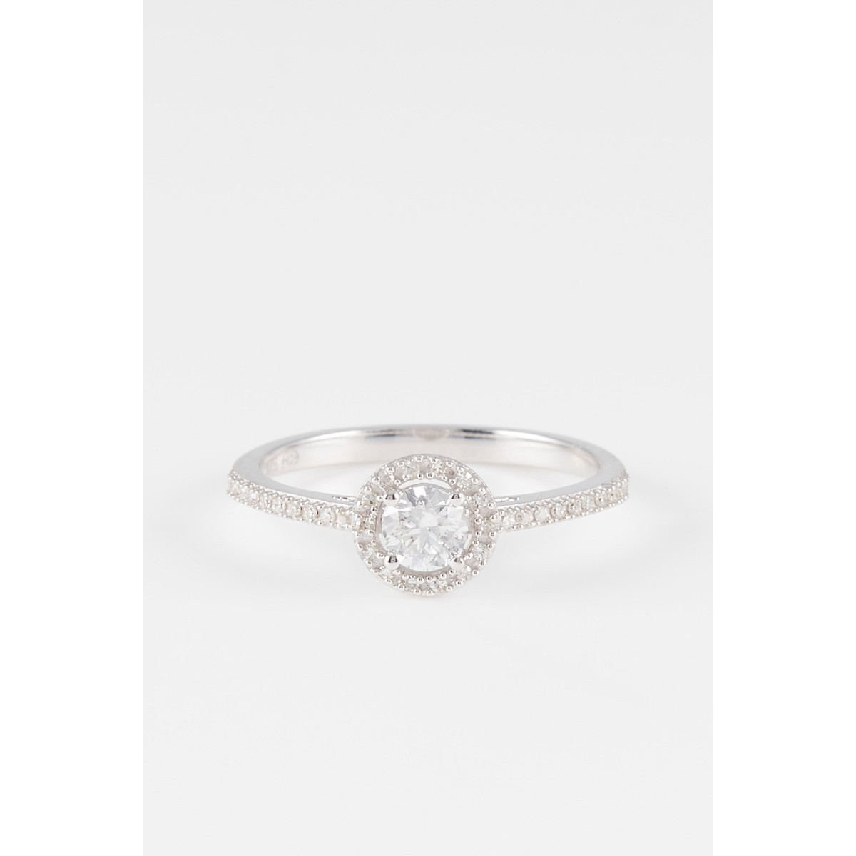 Bague "Caressante" Or blanc et Diamant Bague "Caressante" Or blanc et Diamant