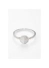 Bague "Chérie" Or blanc et Diamant