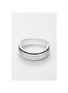 Bague "Colisée Antique" Or blanc et Diamant