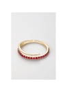 Bague "Colisée Majestueux" Or jaune et Rubis