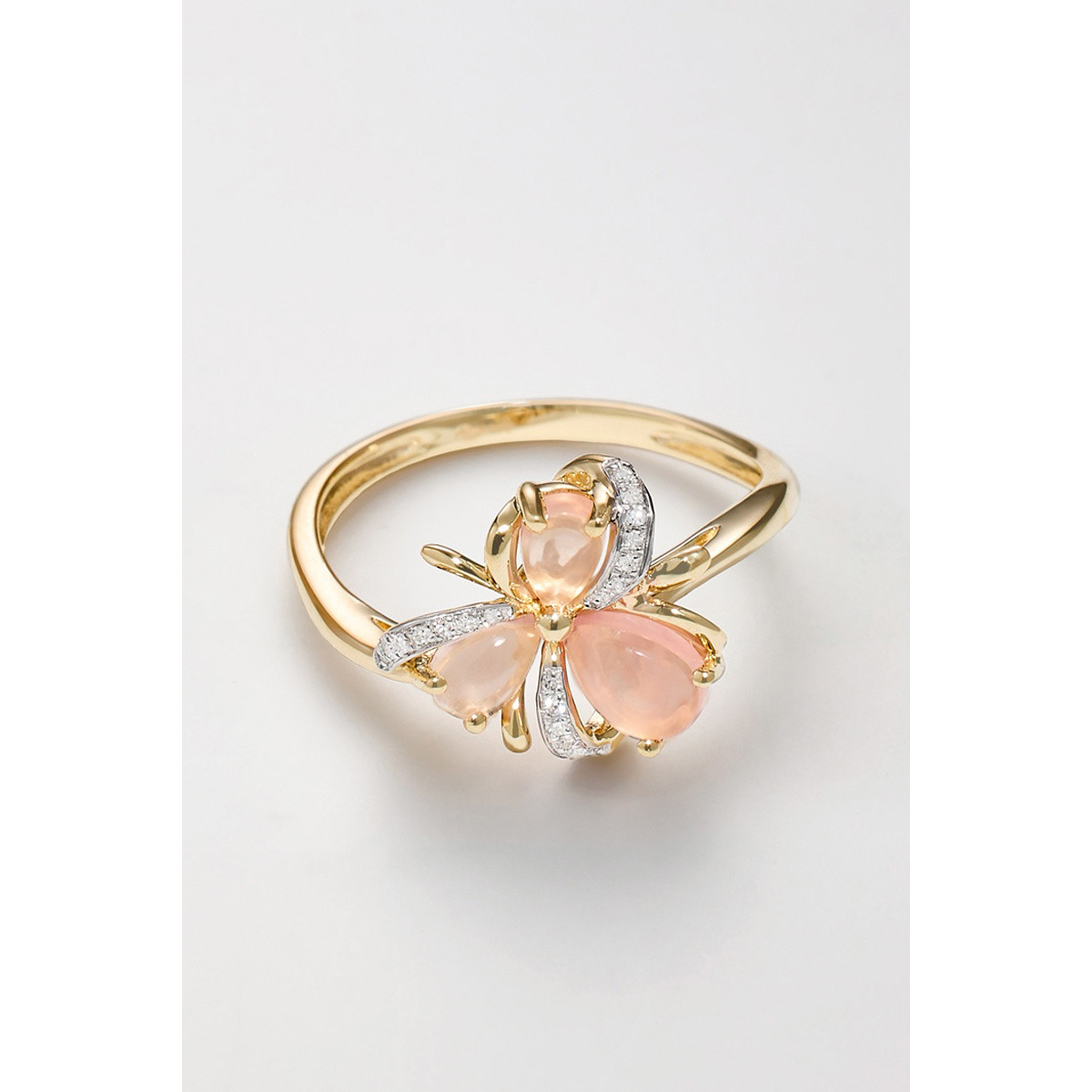 Bague "Colisée Radieux" Or jaune