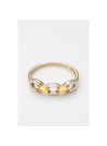Bague "Confiance" Or jaune et Diamant