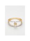 Bague "Convaincante" Or jaune et Diamant