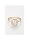 Bague "Coquine" Or jaune et Saphir