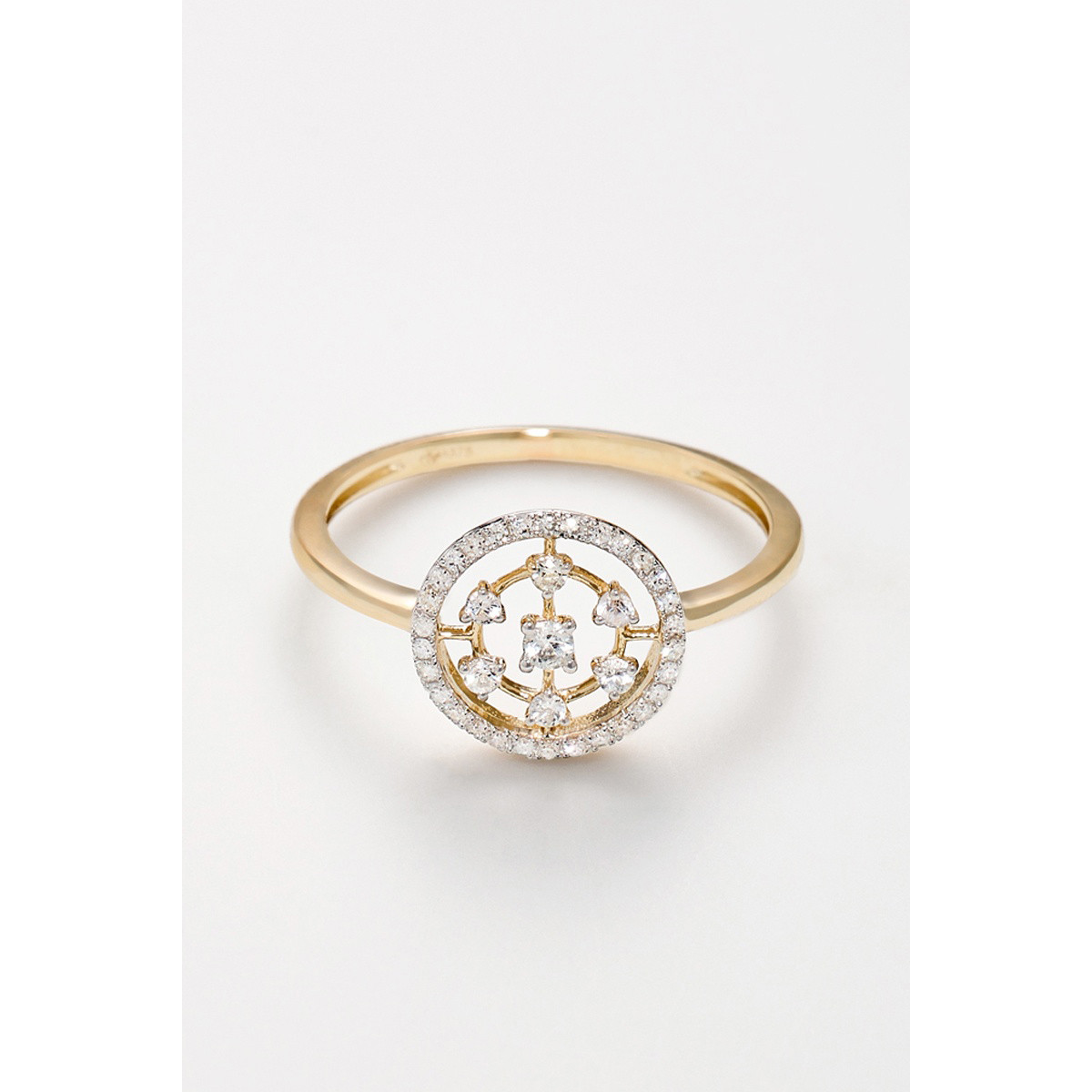 Bague "Coquine" Or jaune et Saphir