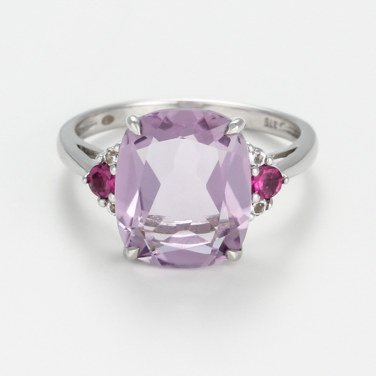 Bague "Délicieuse" Or blanc et Multipierres Bague "Délicieuse" Or blanc et Multipierres