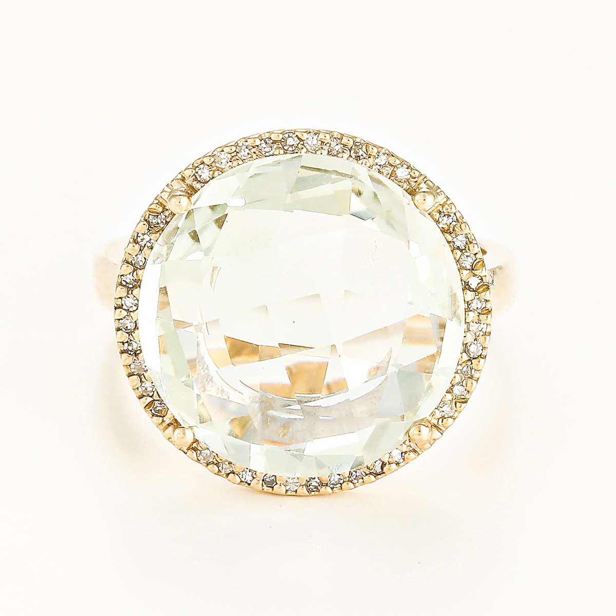 Bague "Destin Majestueux" Or jaune et Améthyste