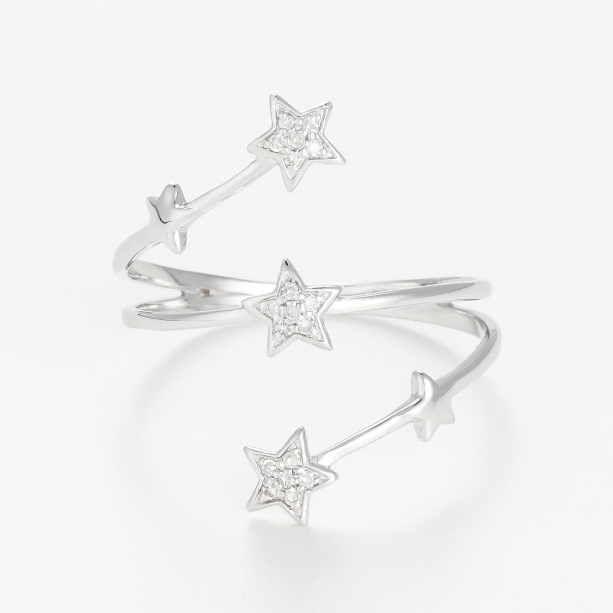 Bague "Digne" Or blanc et Diamant Bague "Digne" Or blanc et Diamant