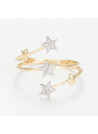 Bague "Digne" Or jaune et Diamant